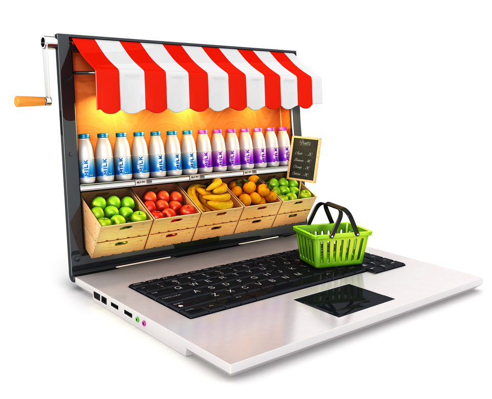 E-commerce laptop store