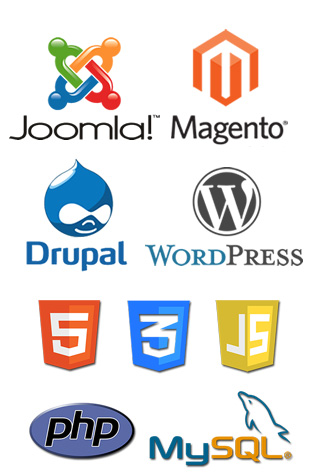Web development icons